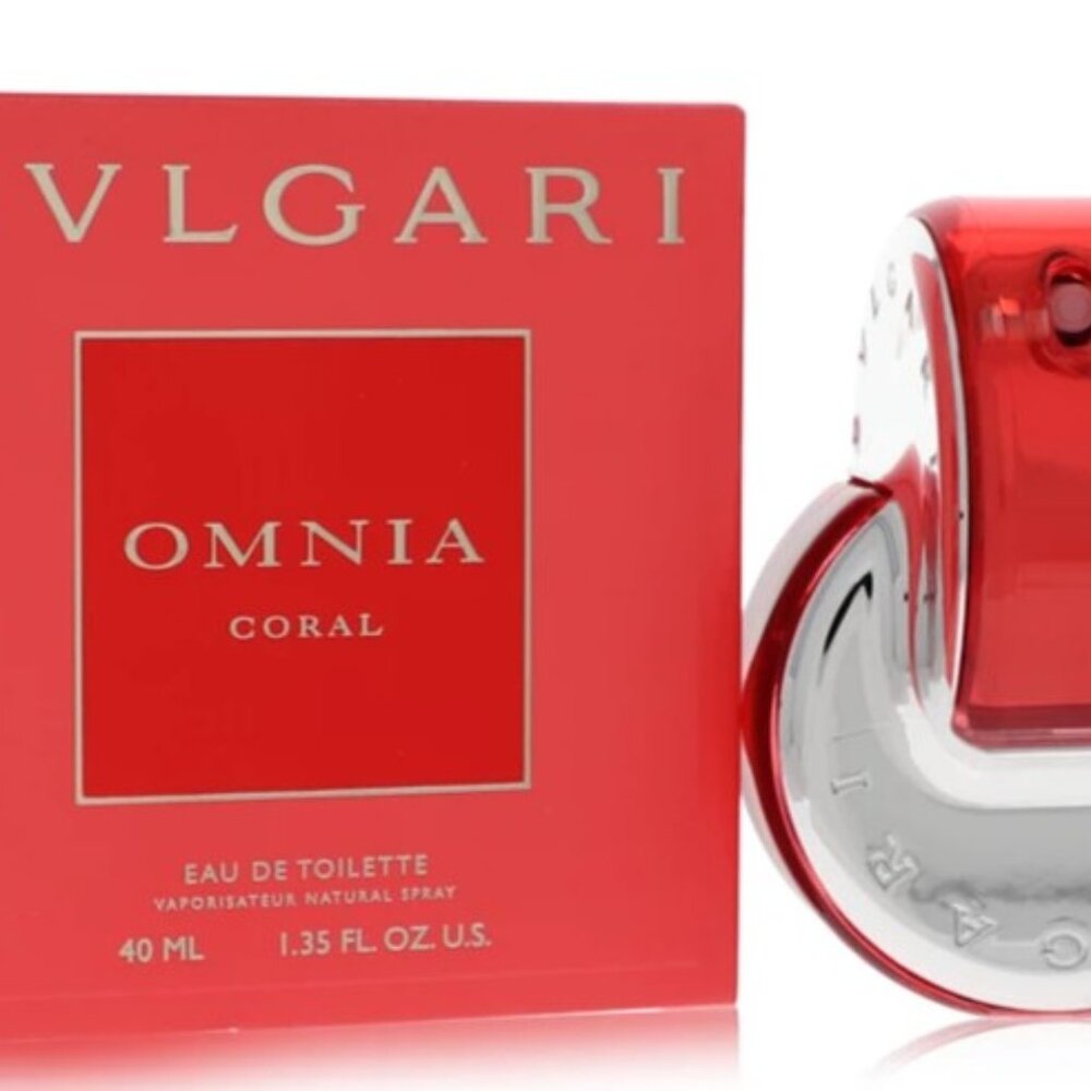 Omnia Coral Women 1.4 Oz Eau De Toilette Spray By Bvlgari